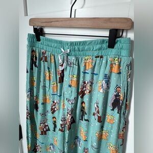 Little Sleepies Star Wars Men’s Grogu & Friends Pajama Pants size Large
